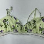 Tularosa  Sophie ruched ruffled swim top XL Photo 3