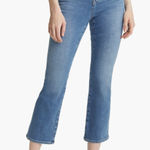 Madewell Women's Cali Demi-Boot Jeans Stretch Sundale Wash Blue Size 27T Photo 0