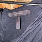 BCBGMAXAZRIA  Black Sleeveless Cowl Neck Little Mini Dress Women's Size 6 Photo 3