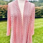 Olivia Blu Women’s Lace Cardigan Kimono Pink Size M Photo 0