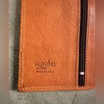 Valentino wallet saddler vintage leather Made in Italy tri fold long Photo 11