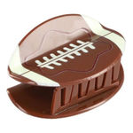 Football Hair Claw Clip Cute Fun Sports Theme Hair Accessory New Brown Photo 0