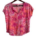 Lilly Pulitzer cap sleeve top sz M Photo 0
