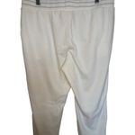 Juicy Couture Velour Jogger Pants Women’s Size L White Soft Tracksuit Lounge Photo 3