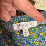 Patrons of Peace NWT Women’s Boutique Skort Blue Floral Ruffled Size Medium Photo 9