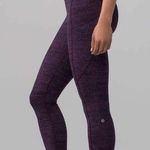 Lululemon  Fast & Free 7/8 Tight II Nulux Salt Dark Mystic Black Photo 0