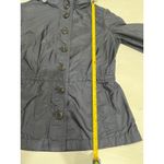 Burberry Brit Jacket Lightweight navy blue with zippered hood Size 8 Photo 12