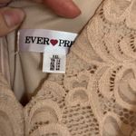 Ever Pretty  A-line Embroidered Short Sleeveless Dress Asymmetrical Hemline Sz 14 Photo 3