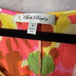 Anthropologie Anthro Beth Bowley Silk Colorful Midi A-line size 6 Flirty Photo 3