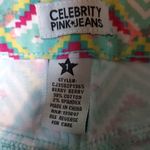 Celebrity Pink Blue, White, Pink, & Yellow Shorts Photo 5