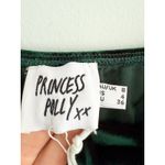 Princess Polly  | NWT Star Power Velvet Mini Dress Green | Sz 4 Photo 7