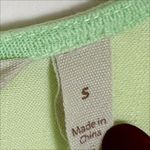 Soft Surroundings Oakleigh Triple Tiered Sleeve Top in Margarita Lime Size Small Photo 5