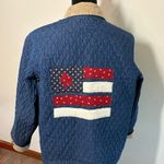 VTG Haiks Size L Quilted Denim Blue Jean Chore Coat Country American Corduroy Size L Photo 1