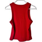 Old Navy Women's Fitted Red Crop Sleeveless Tank Top Sz L NWT Photo 3