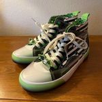 Women’s Ground Up Beetlejuice High Top Sneakers Sz6.5 Halloween Green Size 6.5 Photo 0