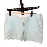 Lilly Pulitzer Buttercup Shorts in Seersucker Stripe, Size 0 Photo 0