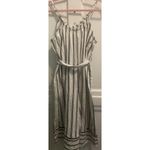 Dotti‎ Womens Jumper Romper Swimsuit Cover Up Striped Belted Size Medium NWT $72 Photo 1