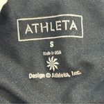 Athleta  Ariel Green and Black Cutout Lace-up Back Tankini Top Size S Photo 7