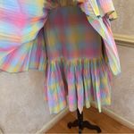 Anthropologie  Beatrice B Square Neck tired Rainbow dress Italy size 0 or XXS Photo 12