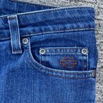 Harley Davidson  jeans womens motorcycle moto size 10 denim Photo 3