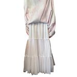 B. Smart  Ball Gown with box pleats open back large floral design Classic S Photo 5