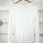 32 Degrees Heat NWT White Long Sleeve Scoop Neck Layering Top Size XL Photo 2
