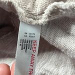 Free People  Beach Cowl Neck Tunic Oversize Sweater Beige Size Medium Large Photo 3