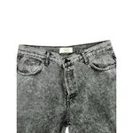 Free People  Distressed Maggie Mid Rise Black Bottlerocket Jeans 30 New Photo 1