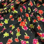 Leslie Fay  Black Floral Maxi Skirt Photo 5