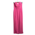 Amanda Uprichard  x Revolve Cherri Strapless Maxi Gown In Shocking Pink Photo 2