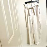 A New Day  cream paper bag high rise ankle pants Photo 11