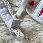 Shirley of Hollywood Heart Corset Bra White Size 36 Photo 7