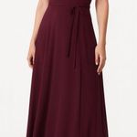 Marchesa Notte Valentia Gown Women’s Size 8 Burgundy A Photo 0