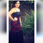 Vintage Beaded Maxi Mermaid Formal Dress whimsigoth y2k Black Red Dress Med Photo 15