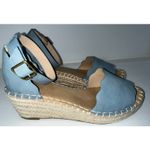 Catherine Malandrino  Light‎ Blue Espadrille Sandals size 8.5 Photo 1