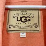 UGG  Women’s Long Sleeve Long Open Front Cardigan Orange Size XS FLAW Photo 3