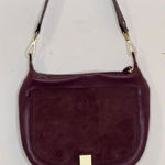 Vera Bradley  Plum Leather Shoulder Bag Photo 0
