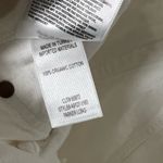 AGOLDE Organic Cotton High Rise White Parker Long Jean Shorts Dough 33 Photo 7