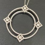 Brighton  “Illumina” Diamond Ring Pendant Necklace 12g Photo 6