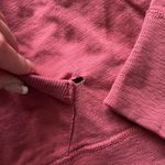 J.Crew  Red Hoodie Quarter Snap Size Large Photo 3