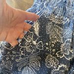 Joie  Shorts Lyocell Size Small blue elastic‎ waist tie front Photo 3