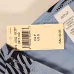 Aerie NWT  Blue Ruffle Bikini Top Size Small Photo 8