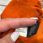 Diane Von Furstenberg  Tabalah Shift Dress Silk Chiffon Orange Red Size Large Photo 8