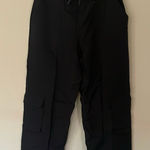 Xersion Women’s Black Nylon Cargo Pants Size M Photo 0