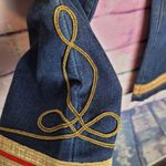 Ralph Lauren LAUREN CLASSIC STRAIGHT ANKLE WITH GOLD EMBROIDERY ACCENTS 12 NWT Photo 5