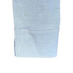 Habitat blue long sleeve collared button down shirt blouse size small Photo 6