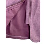 J.Crew Wool A Line Zip Up Closure Pullon Pencil Midi Skirt Slit 2P Purple #2144 Photo 10