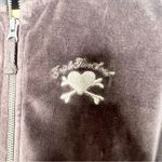 Vintage Y2K Triple Five Soul Brown Velour Zip Up Jacket Size Medium Photo 2