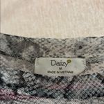 None Junior Daizy Black and Gray Snake Print Long Sleeve Top
Medium Photo 1