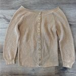 Marc by Marc Jacobs  Gold Metallic Shimmer Sweater Photo 4